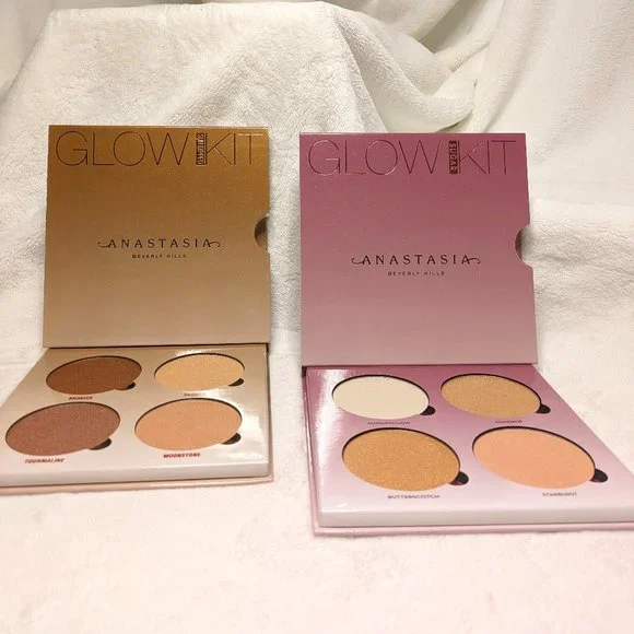 🌸 NIB Anastasia Beverly Hills Sun-Dipped Glow Kit Warm-Bronze Highlighter Kit - Picture 1 of 10